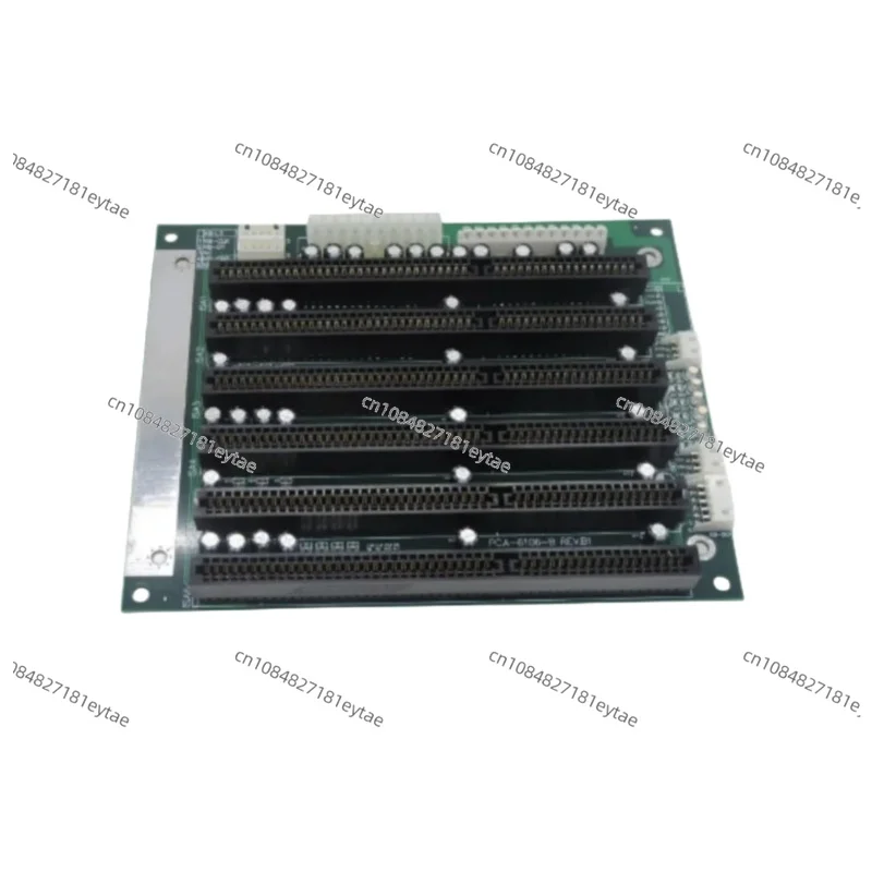 PCA-6106-B REV.B2 ISA bus slot industrial passive backplane, CPU card, supporting ATX and AT power interfaces, IPC 6 * ISA