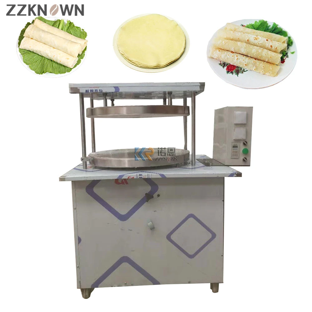 Hot Sale Hydraulic Dough Press Machine Flat Roti Chapati Roasted Duck Pancake Making Machine Tortilla Arabic Bread Maker