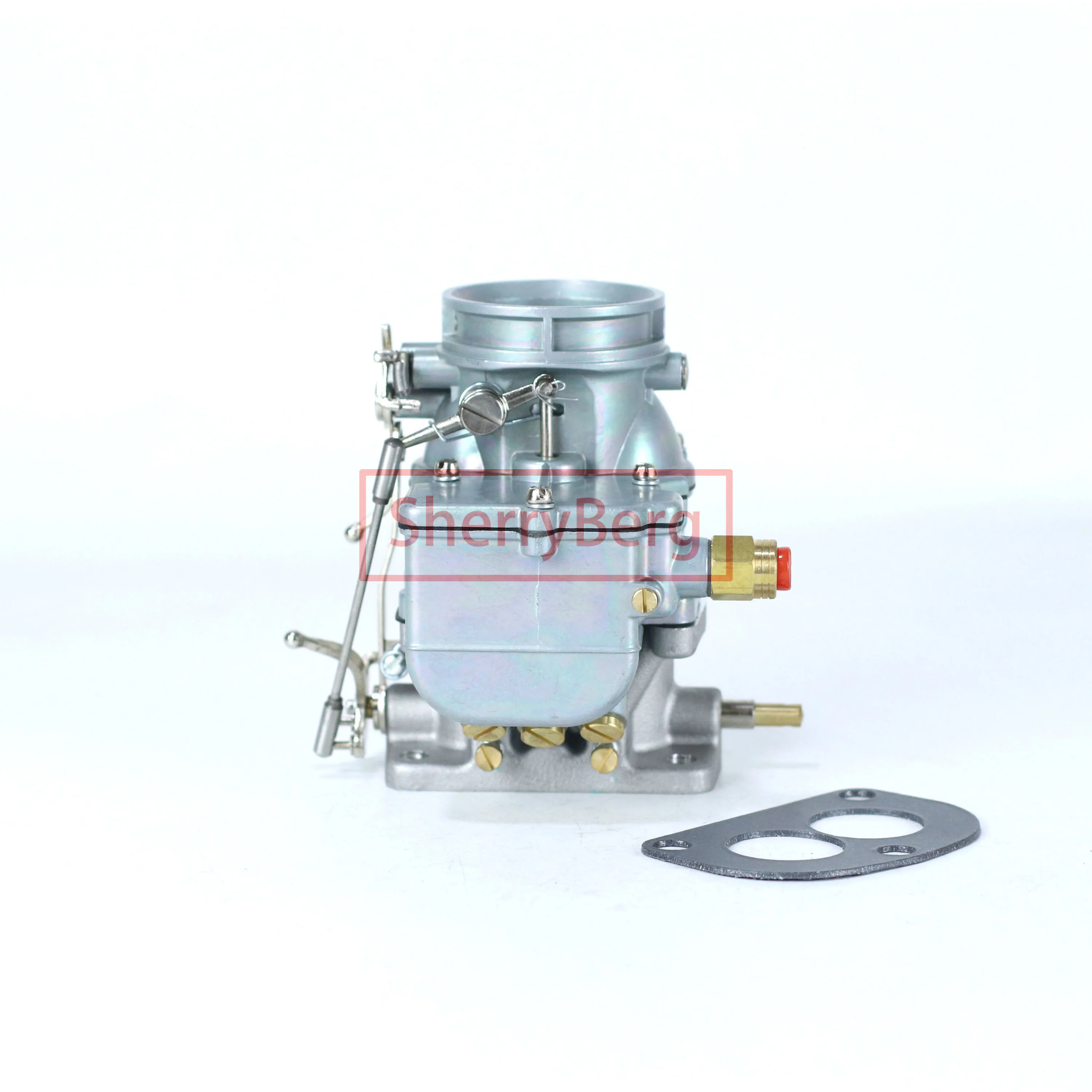 

SherryBerg Carburettor Carburador Karburetor for Ford 97 Stromberg Holley Style Speedway 9-Super-7 Natural Finish 2-Bbl Gasket