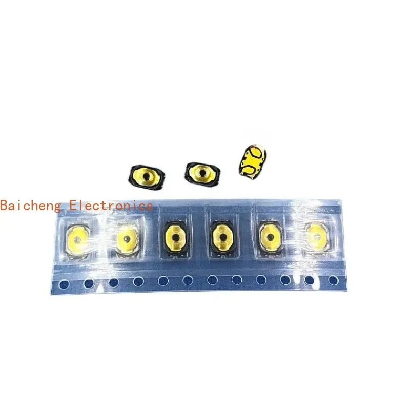 20PCS Surface mounted 4-pin waterproof dust film square touch button switch button with dots 4 * 6 * 0.8