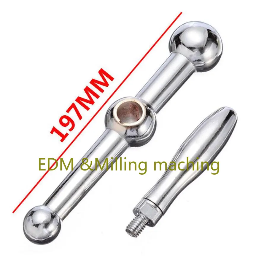 1SET CNC Milling Machine Safety Ball Crank Handle Mill X&Y Axis Part For Bridgeport Mill Tool