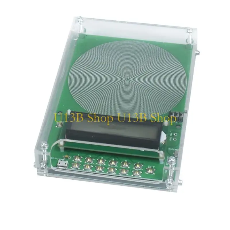 U13B Adjustable 7.83Hz Frequency Emitter With Premium Headphones Protective Carrying