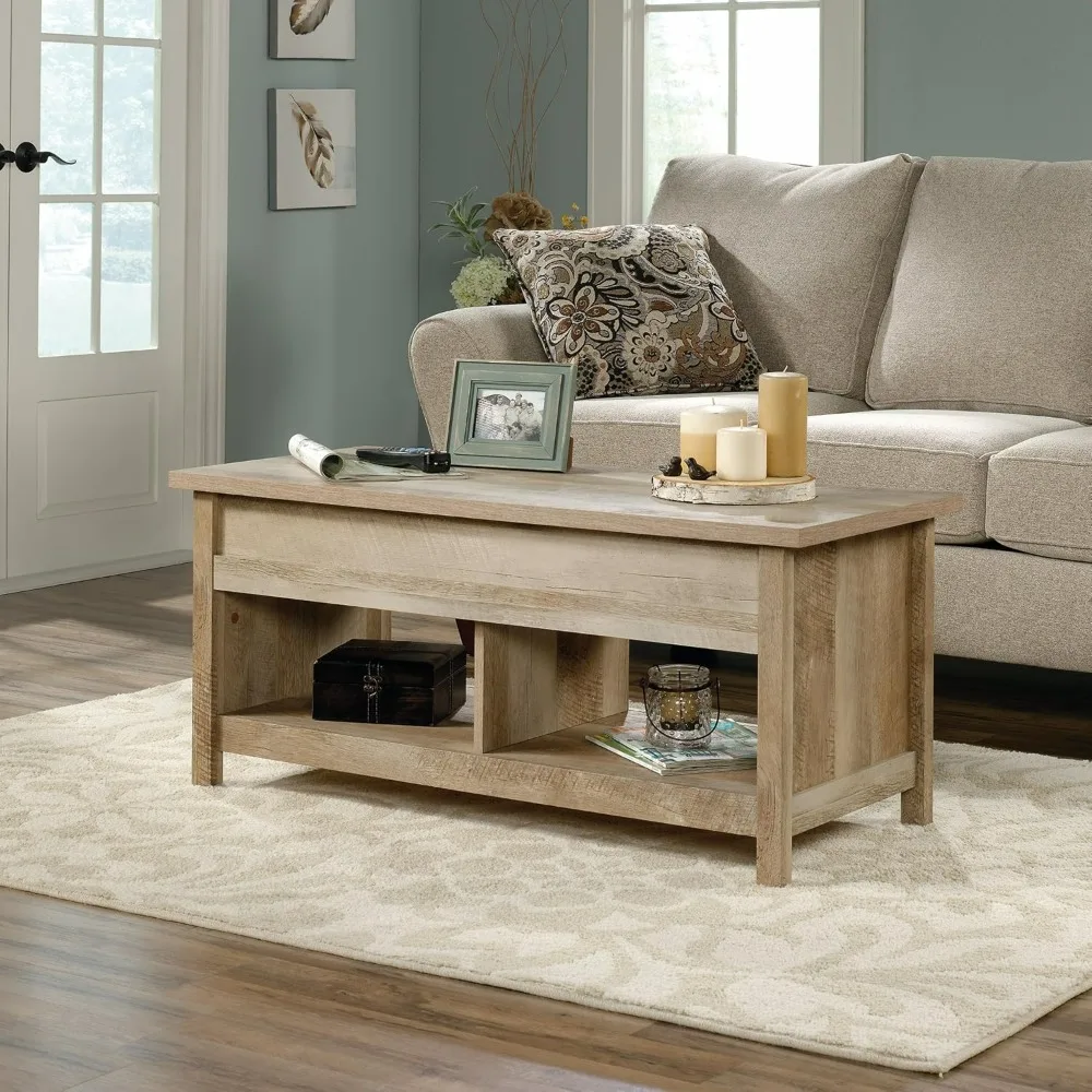 

Lift-Top Storage Coffee Table for Living Room, 43.15 Long x 19.45 Wide x 19.02 High, Lintel Oak Finish