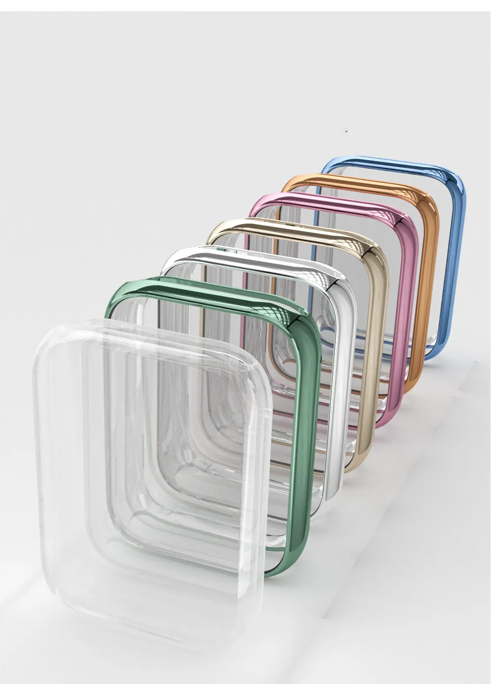 For Xiaomi Mi Band 8 Pro Watch Slim TPU Full Screen Protector Protect Case Cover