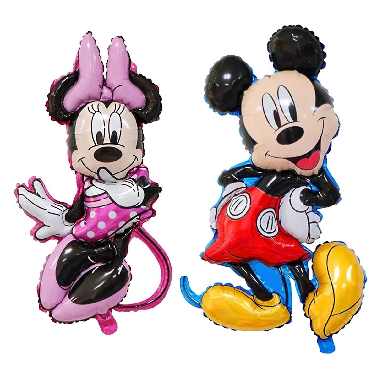 

Disney Minnie Mickey Foil Balloons for Children's Birthday Party Cartoon Mickey Mouse Balloon Kids Baby Shower Globos Toy