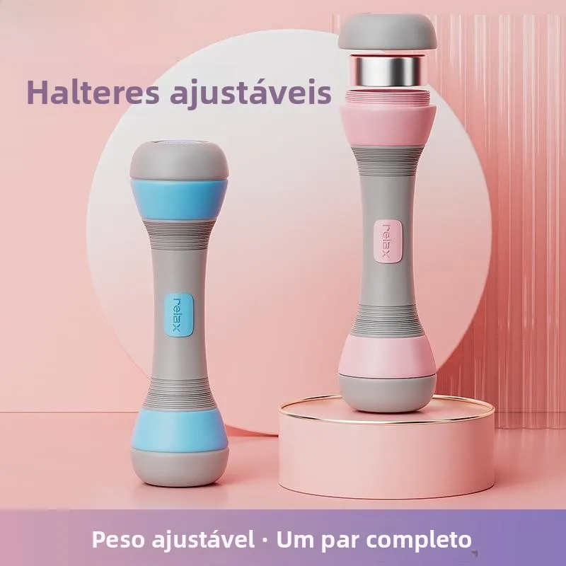 女性用調整可能ウェイトダンベル-ホームフィットネス-腕痩せ-脂肪減少エクササイズ器具-子供用上腕二頭筋トレーニング