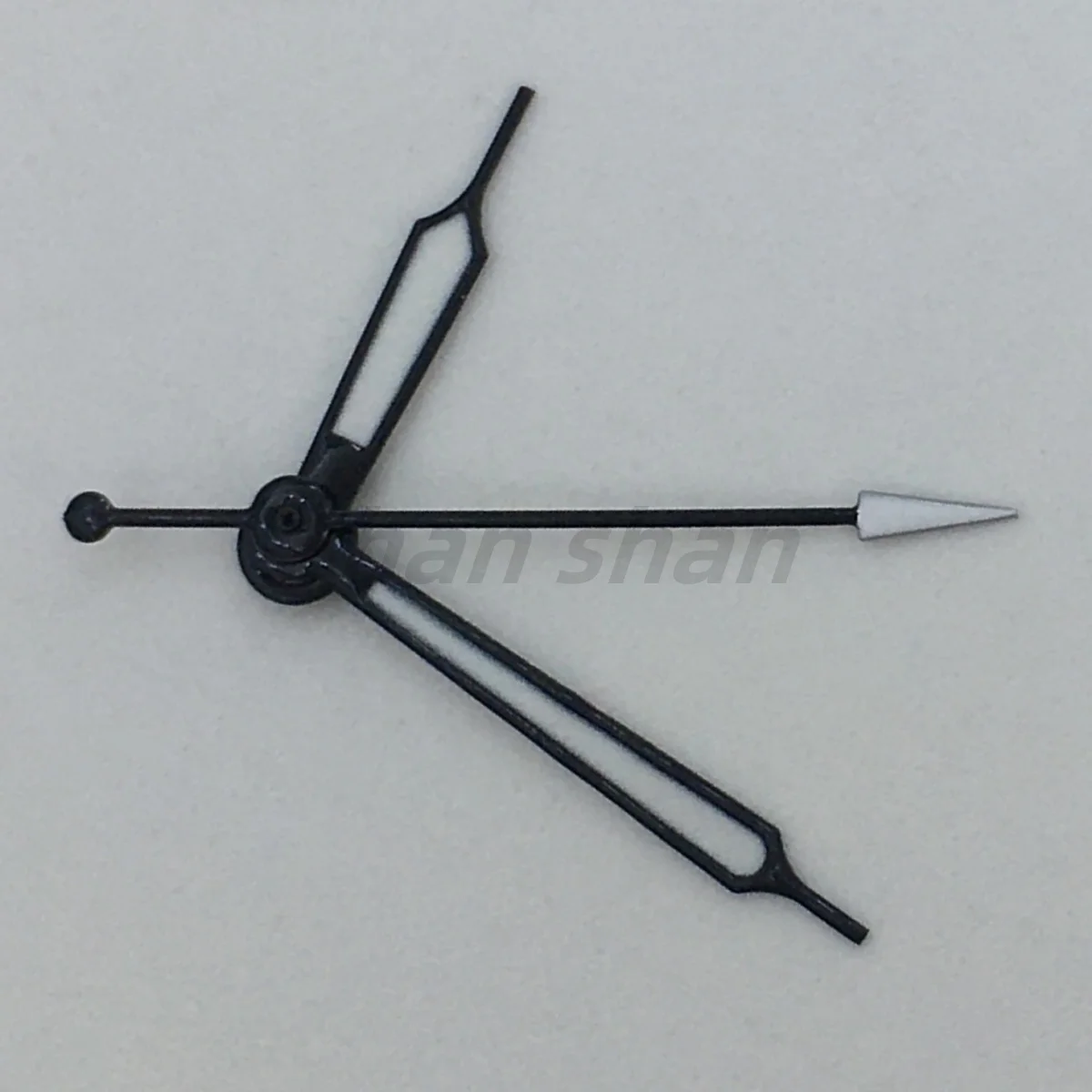 9mm*12.5mm*13mm Silver Black Orange Watch Hands with Green Luminescent NH35 NH36 ETA2824 PT5000 Movement Replacement Parts