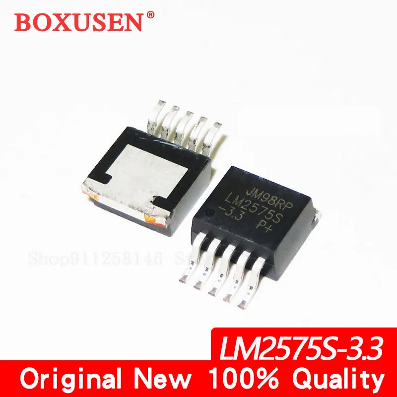 10pcs TO263 LM2575S-3.3 LM2575S-5.0 LM2575S-ADJ LM2575S-12 LM2596S-5.0 TO-263 LM2575S LM2596S 100% original new