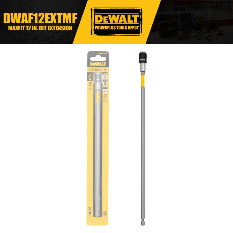 

DEWALT DWAF12EXTMF MAXFIT 12in Bit Extension Tool Accessories