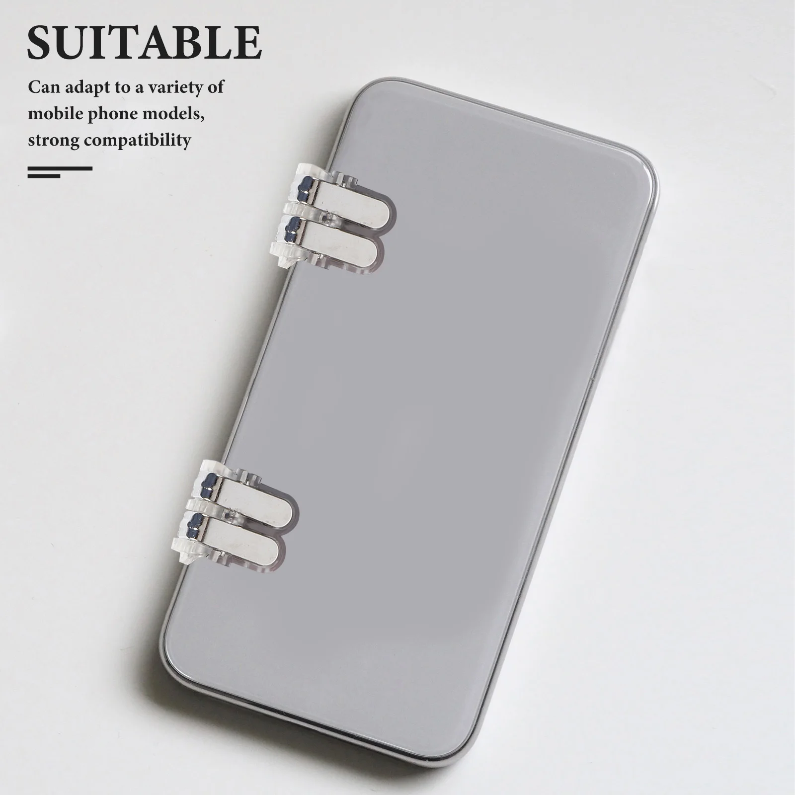 

1 Pair Mobile Phone Shooting Controller Lightweight Durable Game Trigger For Gaming Phone Triggers Accessories Mobile Game