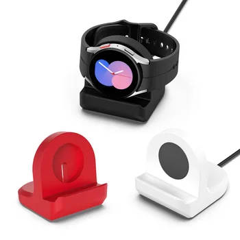 תמיכה בכבל חשמל USB לשעון Samsung Galaxy Watch 7/Ultra/6/5/Pro 45mm 44mm 40mm Classic 47mm 43mm