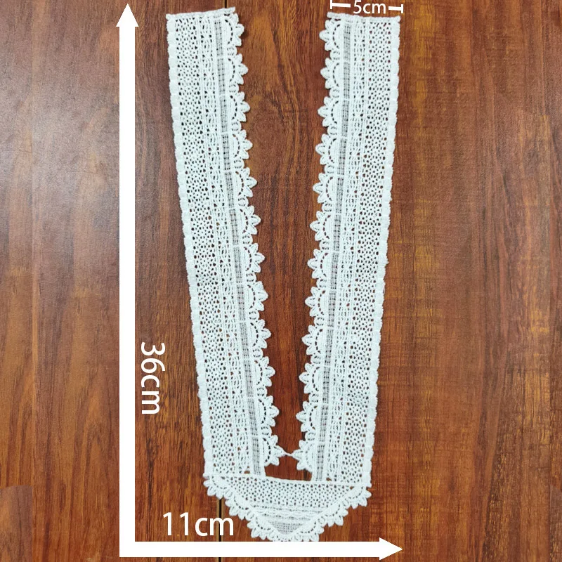 Women All-match Premium Lace Fake Collar Sewable Summer Neck Guard Collar Clothing Layering Accessories