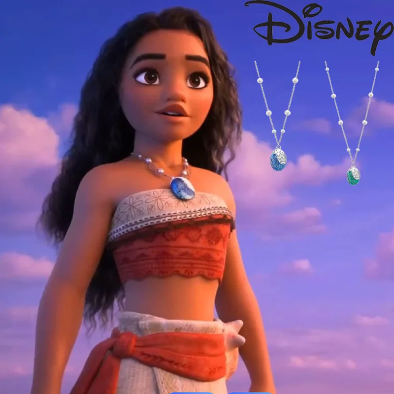 

Периферийные устройства из мультфильма Диснея Moana2, креативное ожерелье в форме океана, аксессуары для мальчиков и девочек, подарок на День святого Валентина Pylons