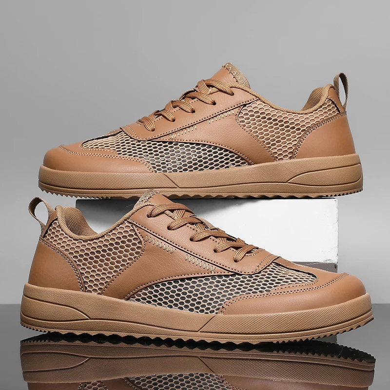 

New Wide Toe Men's Shoes Soft Sole Wide Last Men Casual Shoes Outdoor Non-slip Men's Sneakers Comfortable Walking Barefoot Shoes