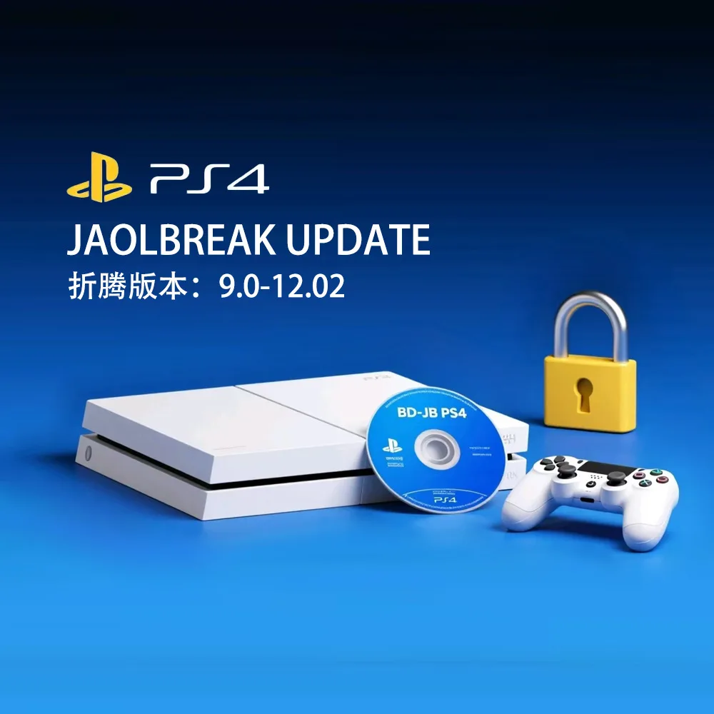 ل PS4 FW 9.0-12.02 نظام JB القرص أداة وزارة الدفاع لعبة وحدة التحكم الملحقات