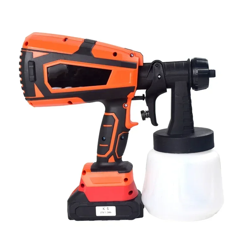 

Portable Industry Construction Site Decoration Easy Carry Copper Core Filter Nozzle Good Quality Lithium Ion Spray Gun