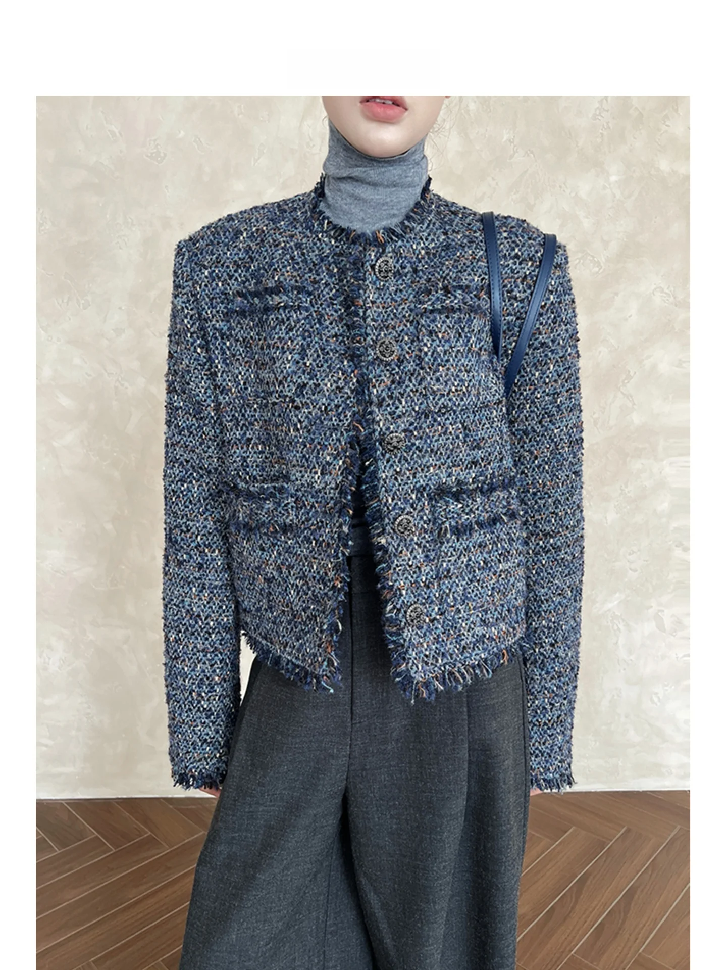 

Утепленное стеганое пальто Arête Ak в винтажном стиле, свободного кроя, повседневное, из плотной шерсти, женская модная осенне-зимняя верхняя одежда