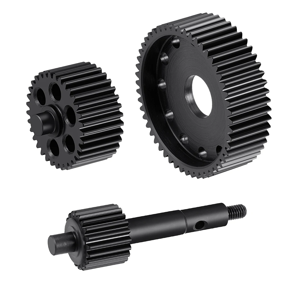AXSPEED 52T 33T 20T Metal Gearbox Gear Set Kit/CVD para Tamiya 58719 BBX 2WD Buggy 1/10 RC Car Upgrade Parts Acessórios