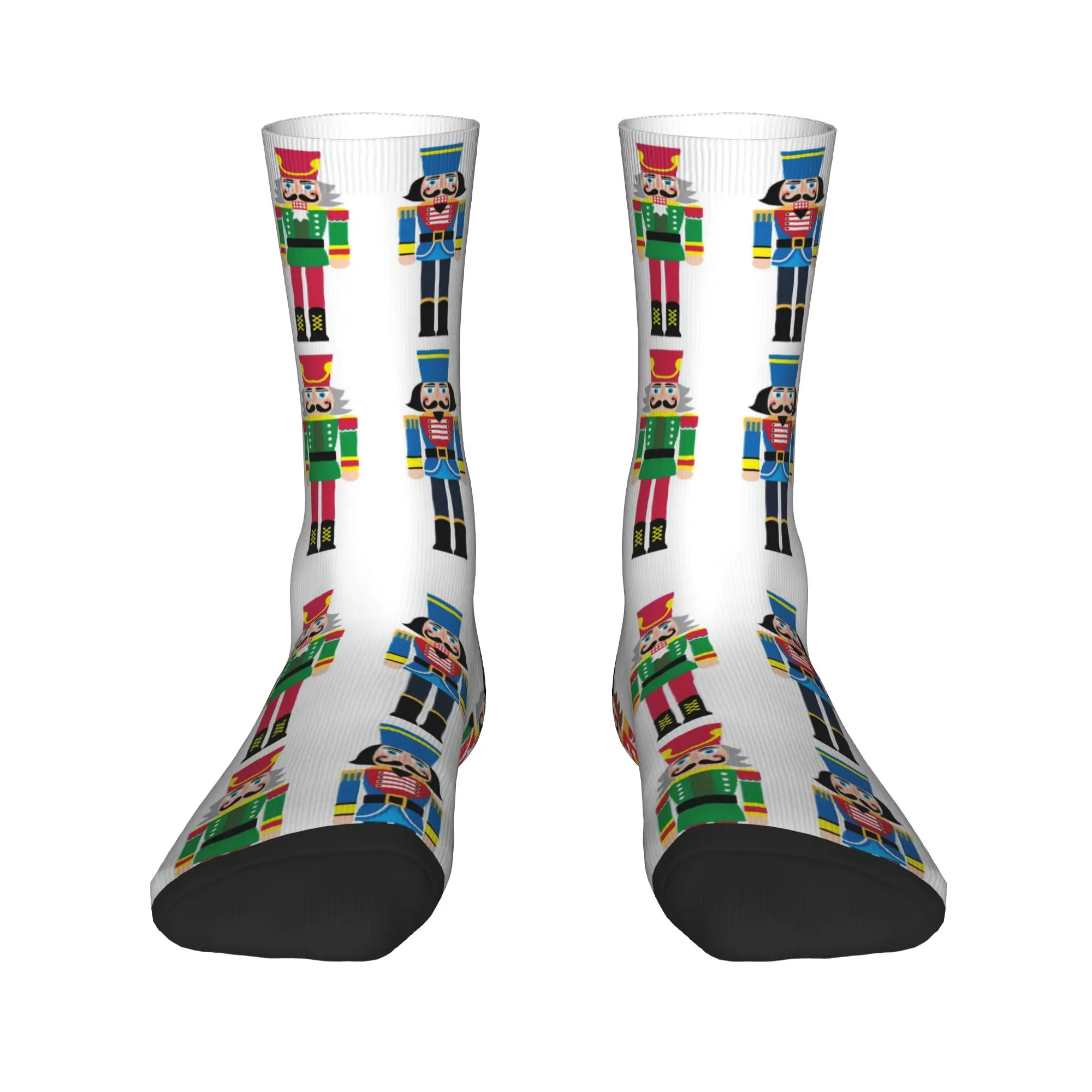 الكبار الرجال الجوارب عيد الميلاد كسارة البندق جوارب مكافحة العرق الجوارب المريحة الخريف خمر الرسم في الهواء الطلق جوارب رياضية #2