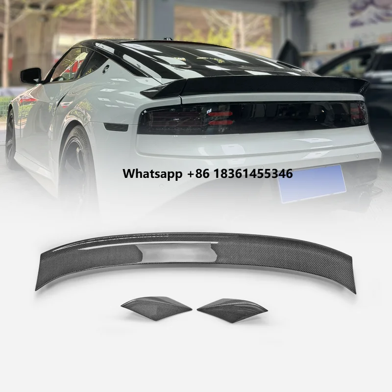 

KR Type 3Pcs Rear Spoiler For RZ34 Fairlady Z Late - Sport Aero Performance Wing