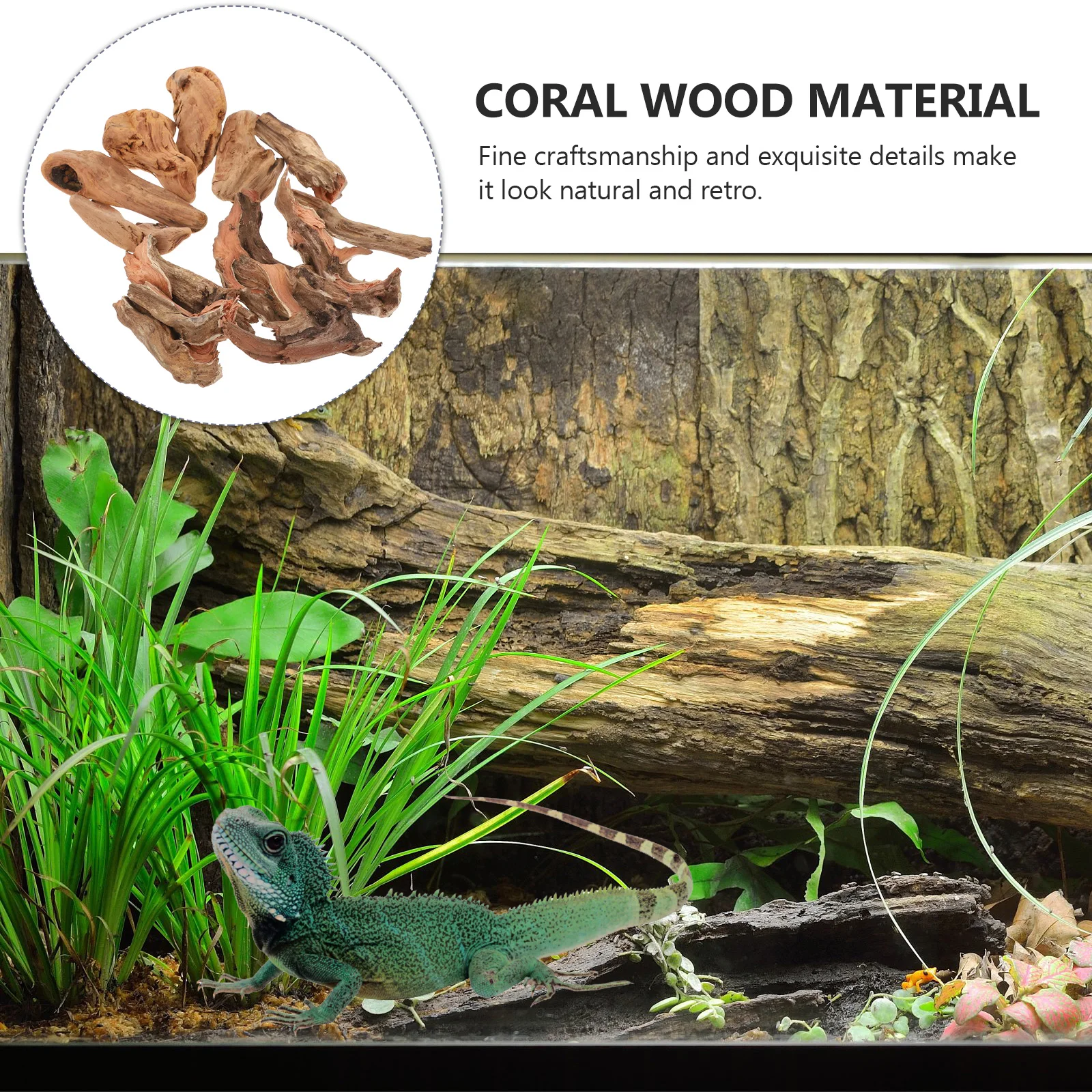 

10pcs Coral Aquatic Plants Scaping Sunken Wood 9 14cm Random Shape Aquarium Fish Tank nament Home Decor Natural Driftwood Craft