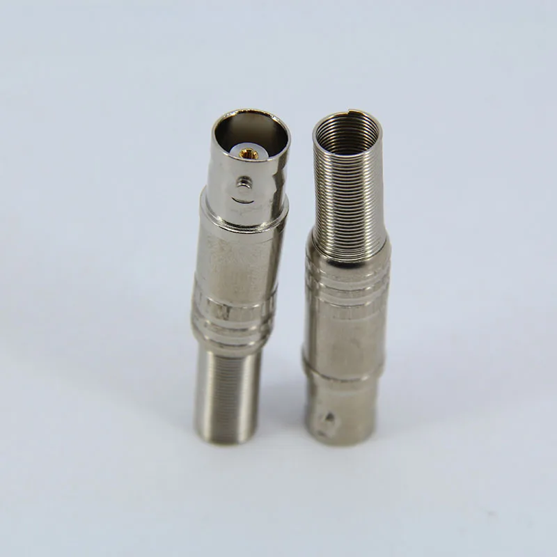 BNC Female Spring tail Cable Soldering for CCTV Video Monitor CONNECTOR welding plug J17