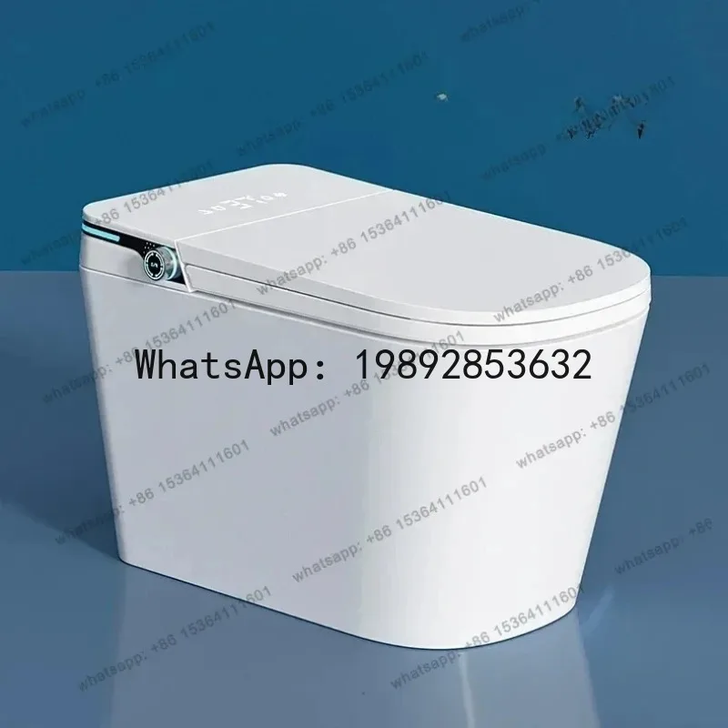 Smart Toilet, Auto Open Electronic Bidet, Automatic Flushing, Intelligent Wc Closestool, with Remote, Seat Heating