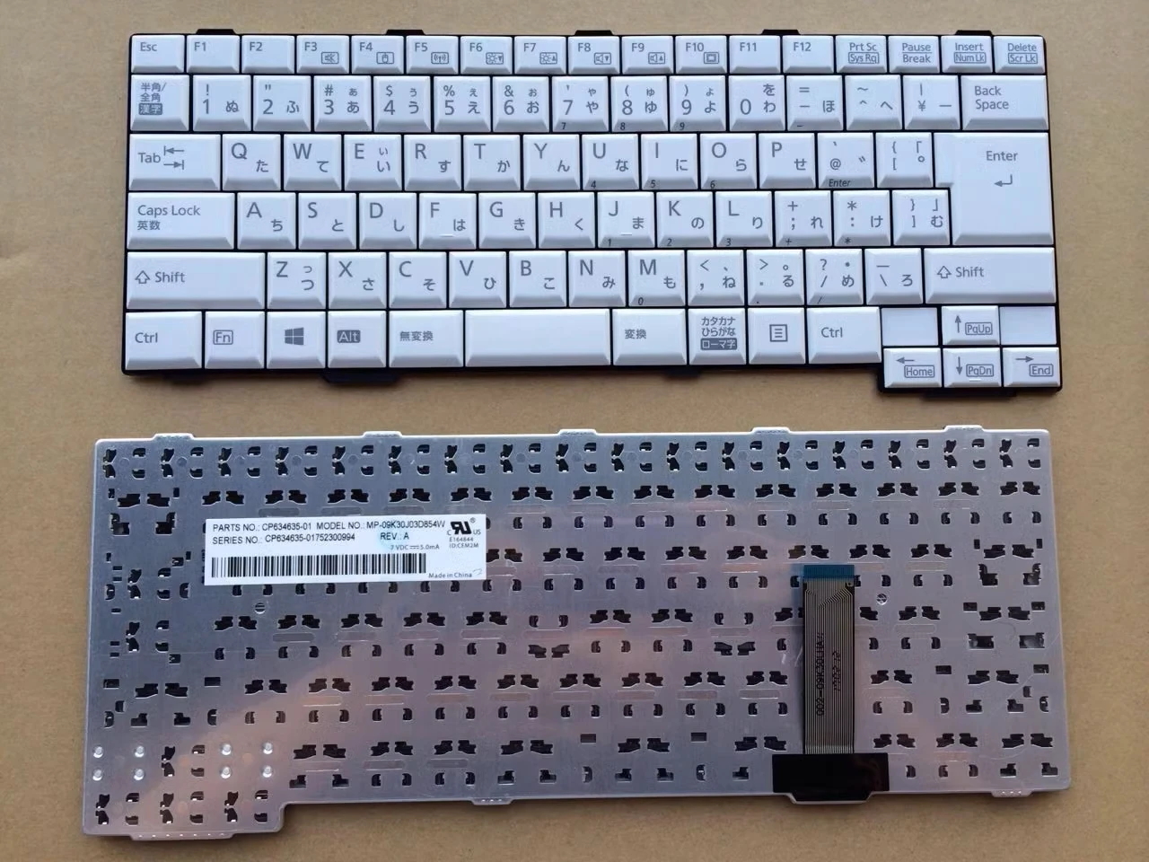 JP Keyboard for Fujitsu Lifebook SH761 SH561 SH760 SH560 S761 S561 A552 A561 SH792 T901 S762 S560