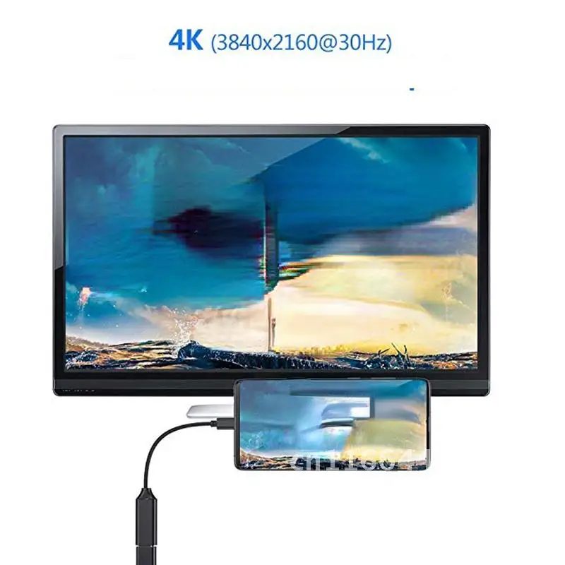 

Кабель Ultra HD 4k Type C-HDMI-совместимый кабель USB 3,1 адаптер конвертер для MacBook Chromebook Samsung S8 S9 HDTV кабель