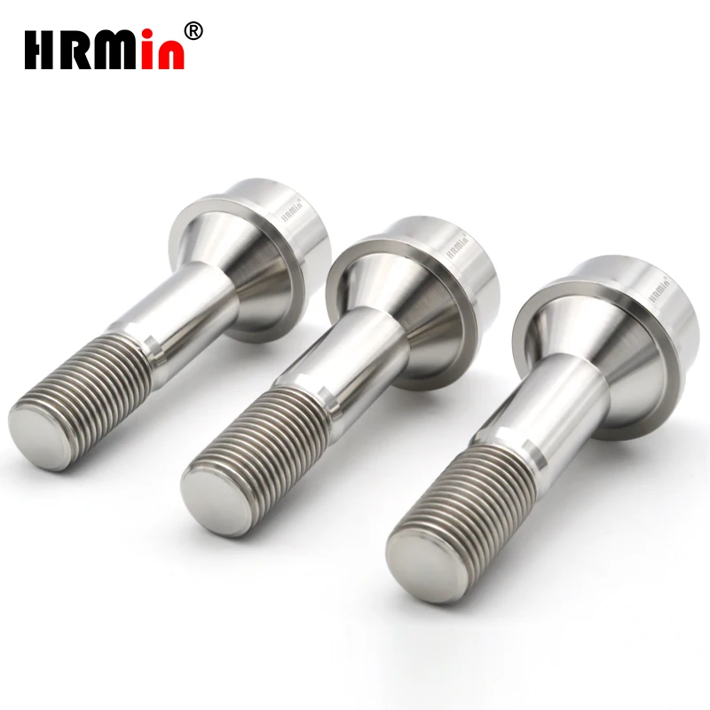 

HRmin Torx Socket 60 Degree Cone Seat Gr.5 Titanium Automobile Vehicle Car Wheel Bolt for Ferrari Cars M14x1.5x52mm