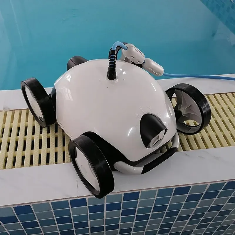 آلة شفط مياه الصرف الصحي الأوتوماتيكية بالكامل لحمام السباحة، روبوت تنظيف صغير تحت الماء، تنظيف المناظر الطبيعية لحمام السباحة