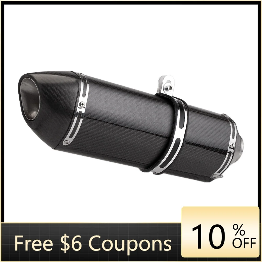 

STLF Universal 51MM Stainless Steel Exhaust Pipe High Quality Motorcycle Exhaust System by Yoshimura R77