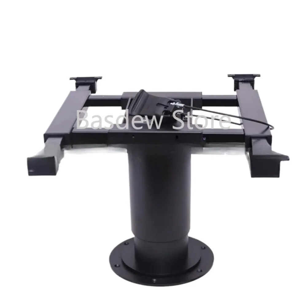 Enables Table Top with Swivel and Slide Function Pneumatic Raised RV Camper Adjustable Table Legs Adjustable Height Table Base