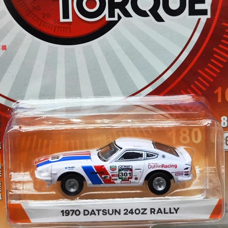 

Green light 1:64-1970 Datsun 240Z La Carrera Pan American Rally 2015 model original packaging wall pendant gift for friends