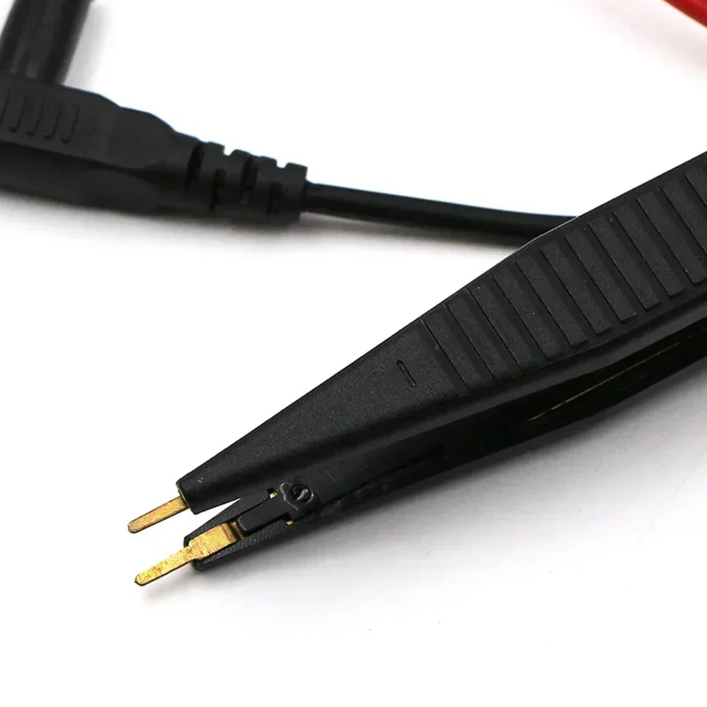 Chip Test Clip Multimeter Lead Probe Tweezers Patch For Capacitance Inductance Meter Pen Analysis Instruments Accessories