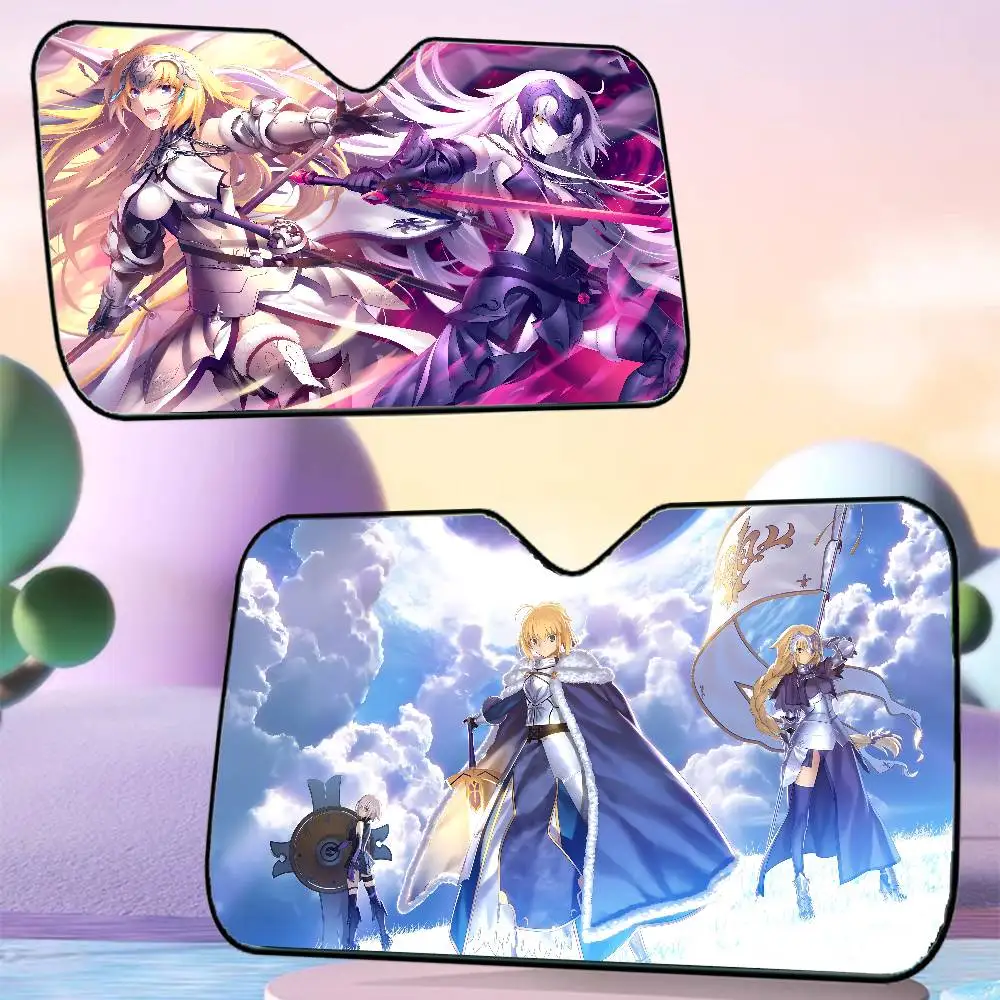 

Game Fate-Grand-Order Car SunShade Car Window Sunshade Sunblock Front Windshield Hood Interior Front Baffle Double Sunshade