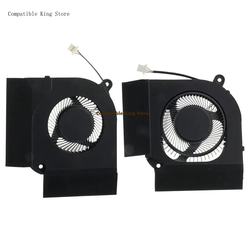 DC28000X1F0 CPU & GPU Cooling Fan for ACER Nitro 5 AN517-41 AN517-52 AN517-54 AN515-44 AN515-45 AN515-55 AN515-56 AN515-57 DC280