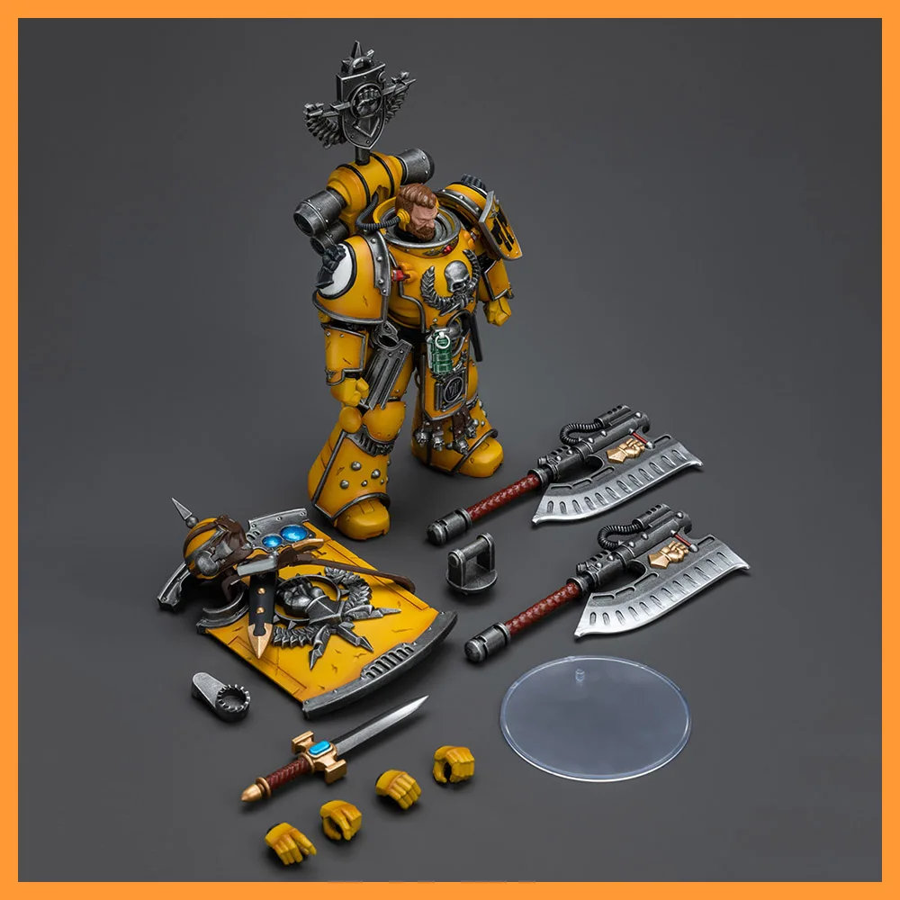 

JOYTOY JT9145 Warhammer 40k 1/18 Scale Imperial Fists Fafnir Rann ABS 12.4cm Action Figure Model for Fans Gift