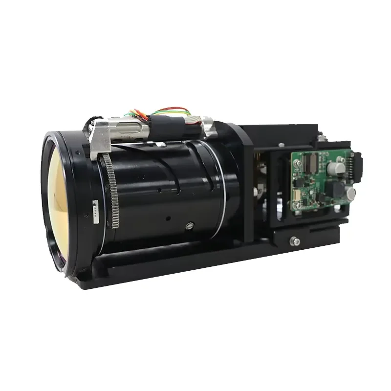 640*512 15-300mm Optical Zoom Mid Wave Thermal Camera Night Vision SD Card Data Storage Optical Imaging