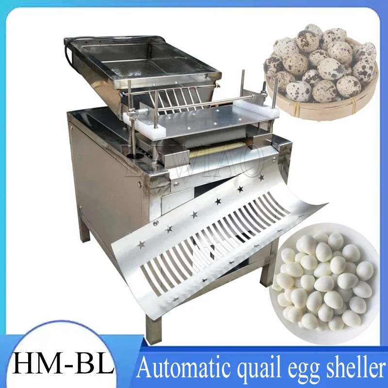 Automatic Quail Egg Sheller Stainless Steel Bird Egg Sheller