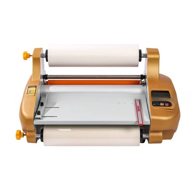 A3A4 pre-coating single-sided double-sided film coating machine crystal standard transfer film speed regulating film machine