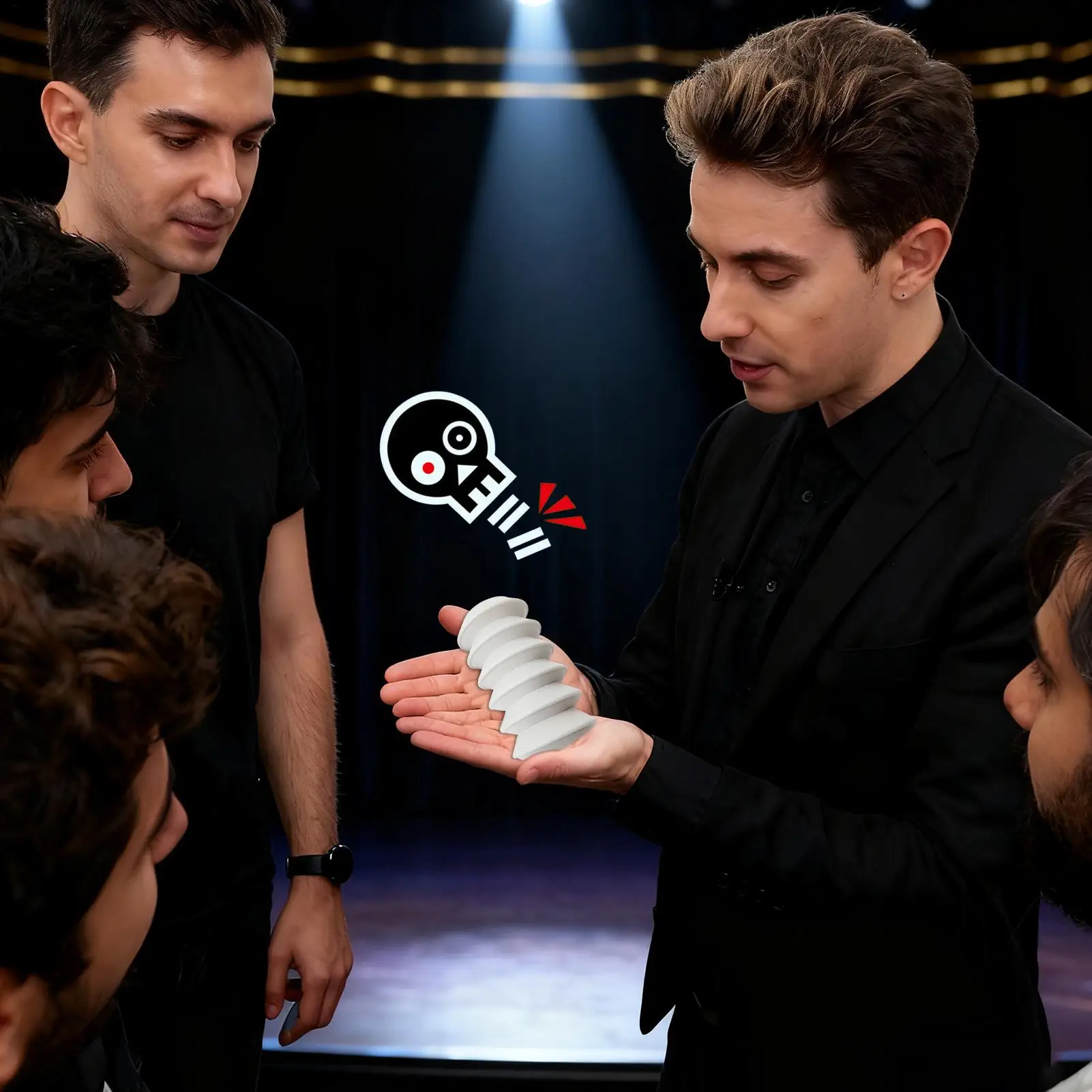 Bone Cracking Prop Interactieve Sound Maker Gag Toy Comedy Accessoire voor artiesten voor mannen Vrouwen Jongens Jeugd Tieners Street Magic