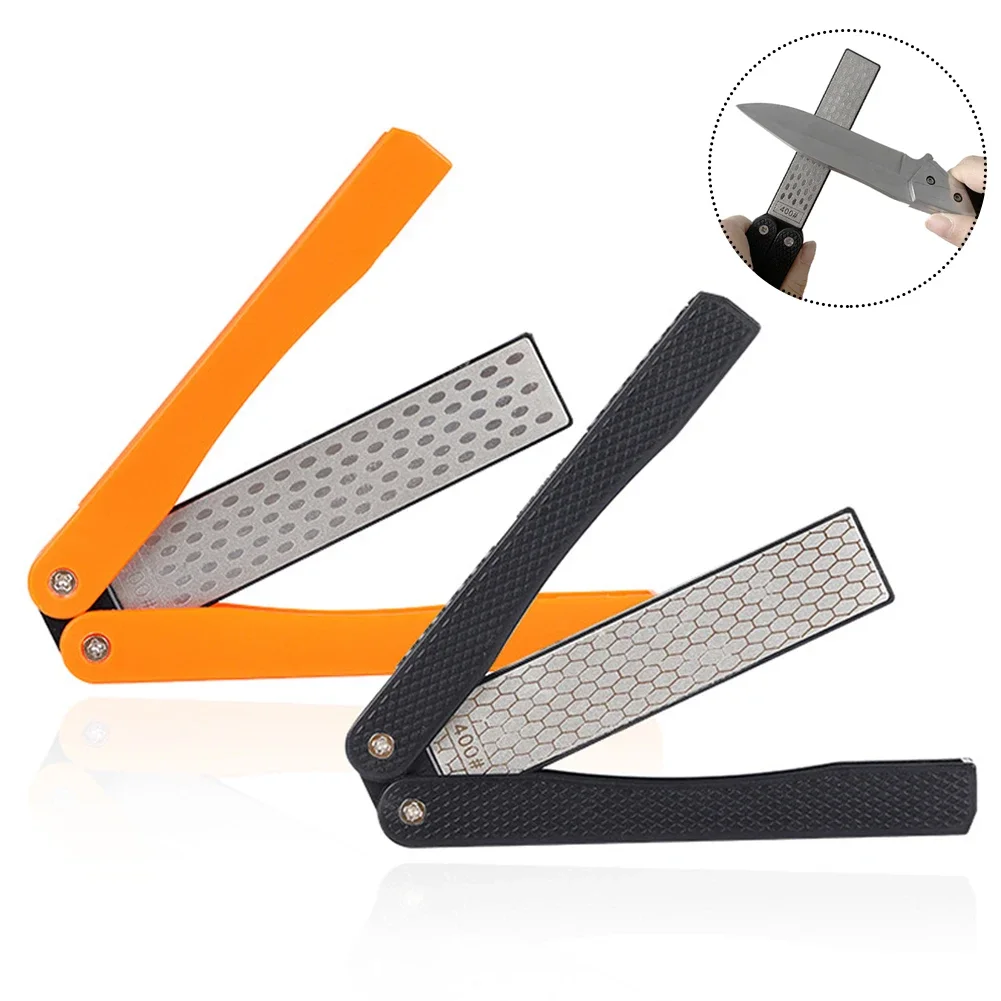 Portable Double Side Grindstone Professional Kitchen Sharpener for Pocket Folding Knife Sharpening Stone Sharpener Tool