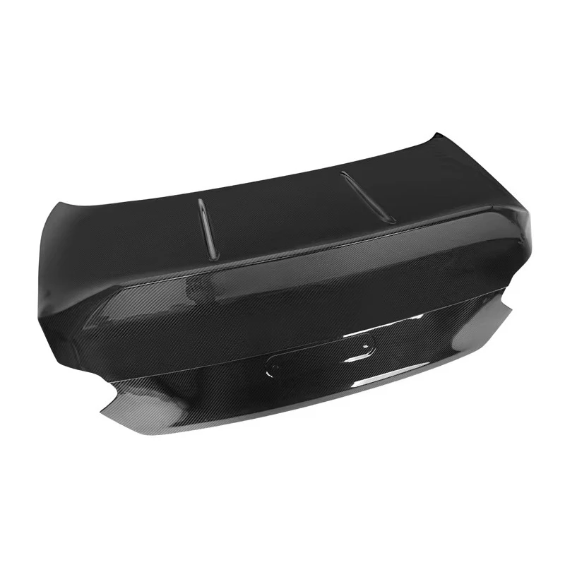 100% Dry Carbon Fiber CSL Style Trunk Lid Cover for G42 G87 M2 2023+ Car Replacement Rear Trunk Lid 2