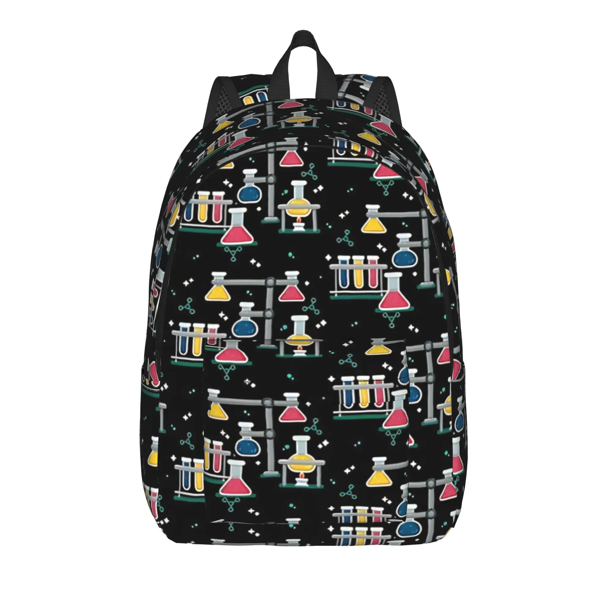 Chemistry Science Test Tubes Lab School Subject Backpack Backpacks Boy Girl University Lightweight School Bags Colorful Rucksack