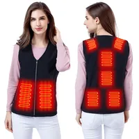 Unisex Winter Heated Vest for Mens Jacket Hiking Vest Outerwear for Men Women Clothes USB Electric Heated Clothing for Camping