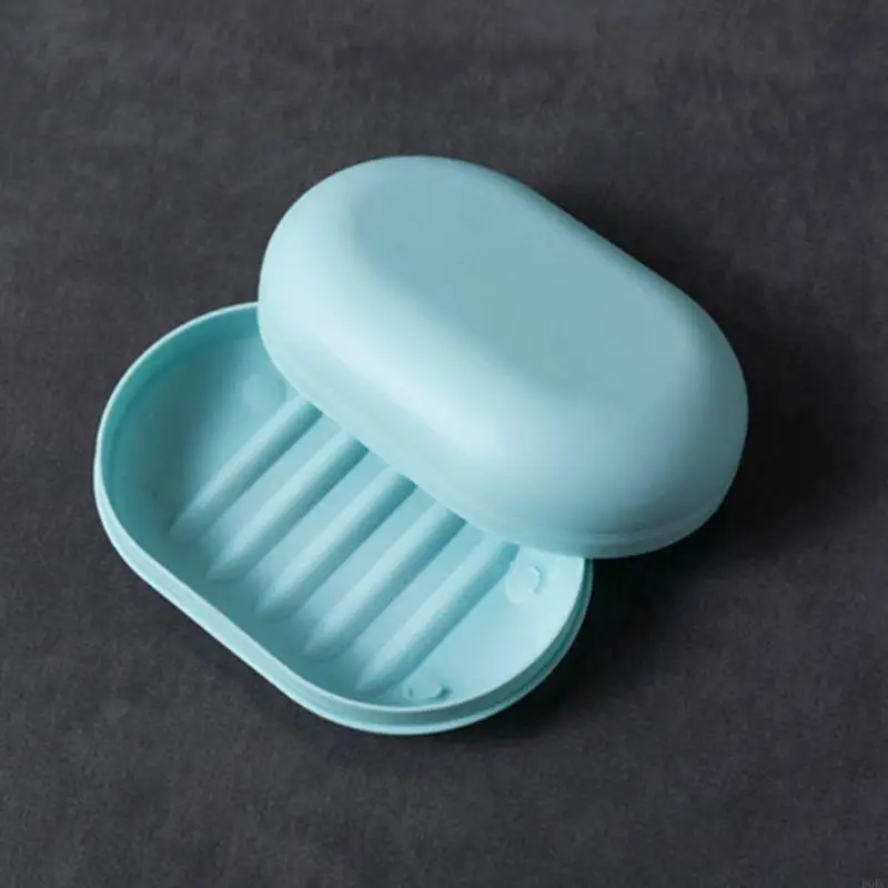 B0KC Travel Soap Box Camping Portable Contable Conking Soap Dish for Case