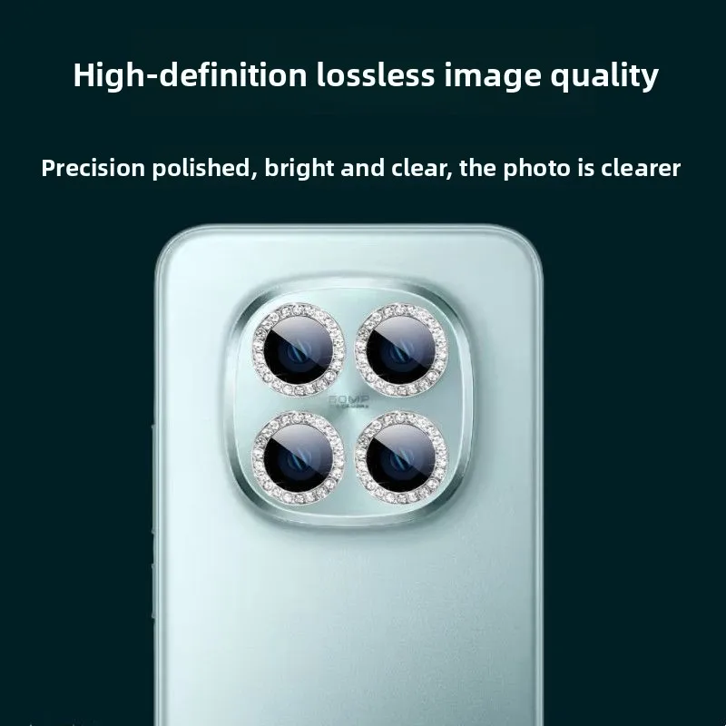 Kit Metal Lens Protection Frame For Redmi Note 15 Pro Plus Note15 5G 4G Full Cover Camera Film High Transparency Glass Rings