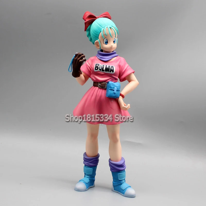 26cm Dragon Ball Z Figures Bulma Tenkaichi Budokai Action Figures PVC Anime Figurine Model Collection Toys Decoration Doll Gifts