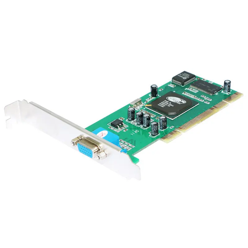 PCI VGA Display Card ATI Rage XL 8MB 32Bit Multi-Display Tractor Card PCI Video Card SDRAM VGA Card for Computer Desktop